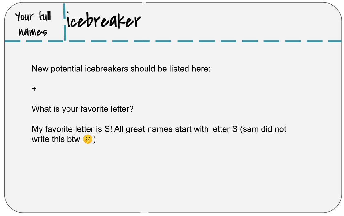 icebreaker