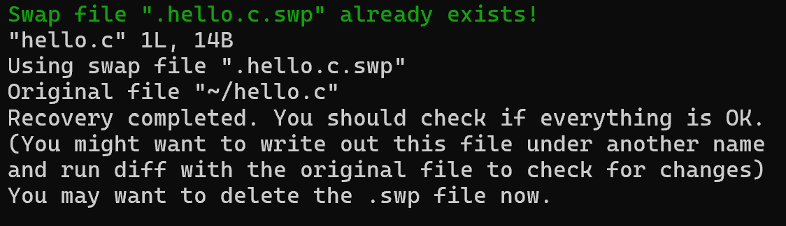 swap_recover